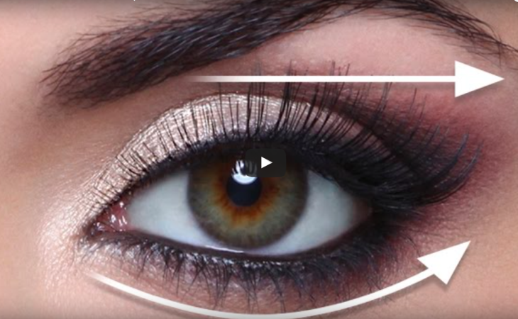 Schlupflider schminken